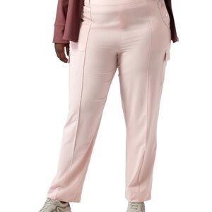 Athleta Light Pink Vienna Cargo Pants Size 20 Activewear Athleisure Loungewear